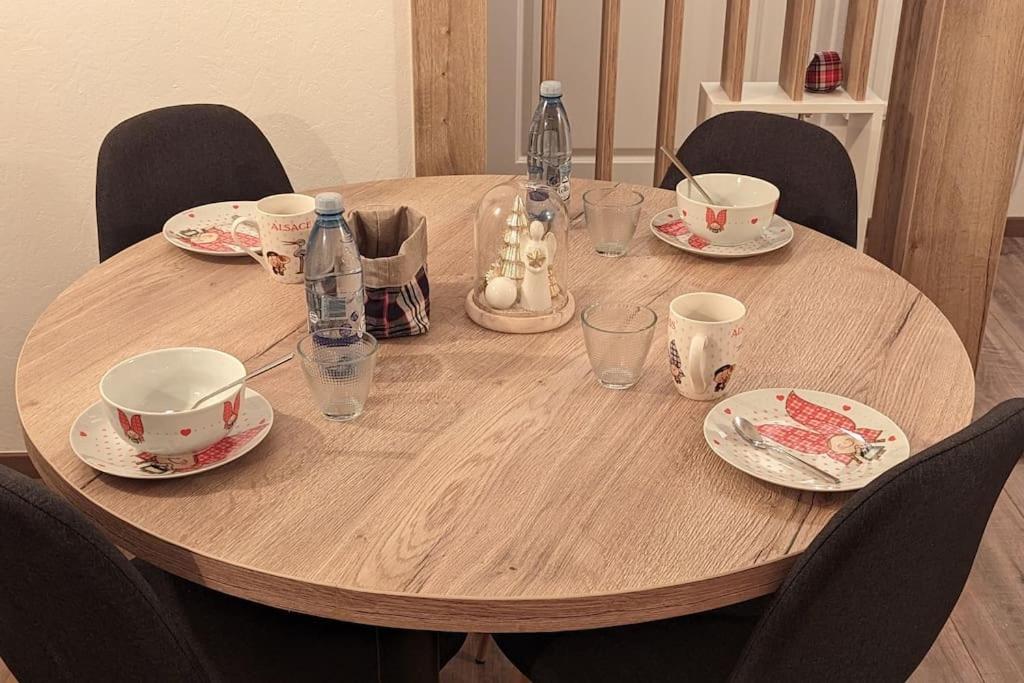 Appartement Chez Mar'Tine นีเดอร์บรอนน์-เลส์-แบ็งส์ ภายนอก รูปภาพ