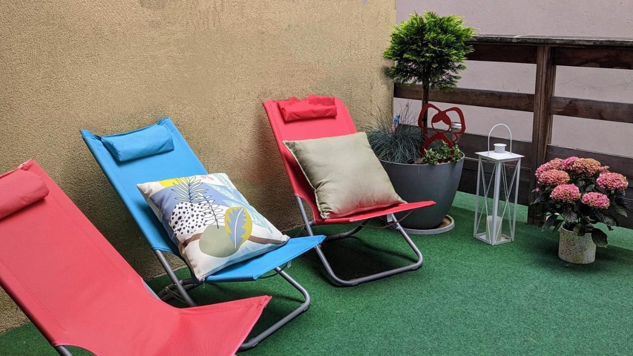 Appartement Chez Mar'Tine นีเดอร์บรอนน์-เลส์-แบ็งส์ ภายนอก รูปภาพ